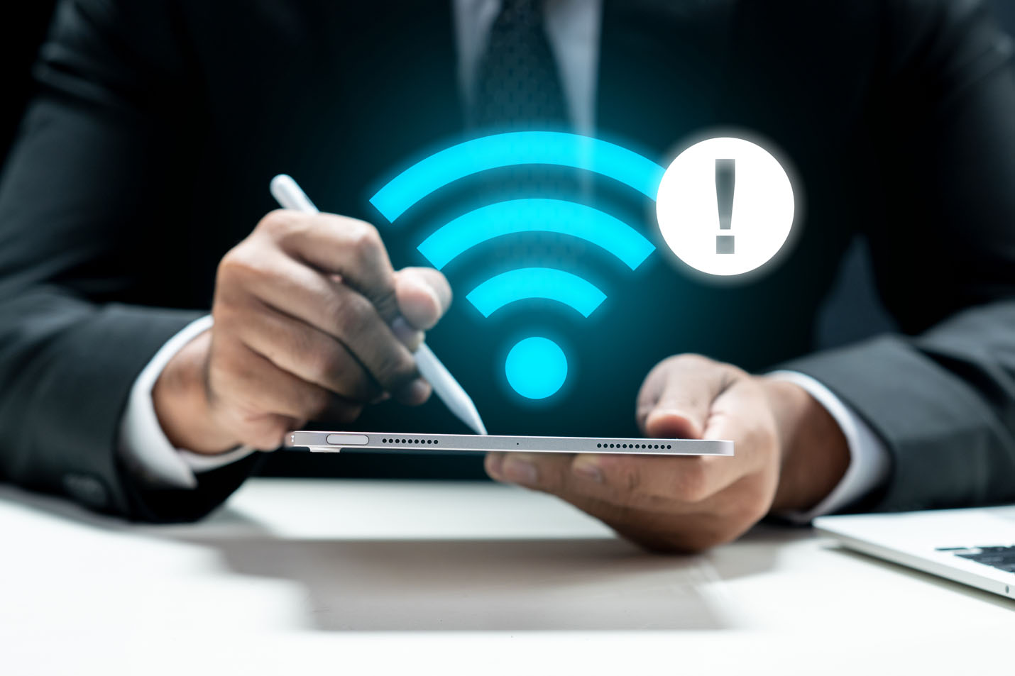 A tablet losing wifi connection on satellite internet